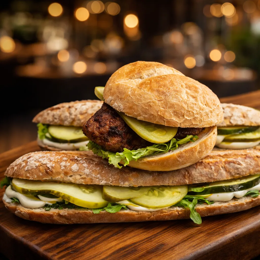 Food photo after enhancement