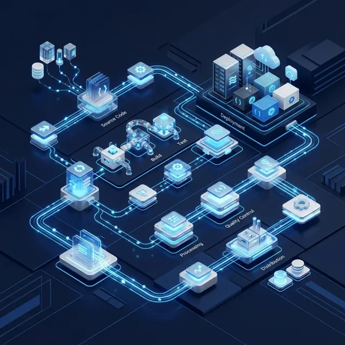 Visualization of B2B process automation